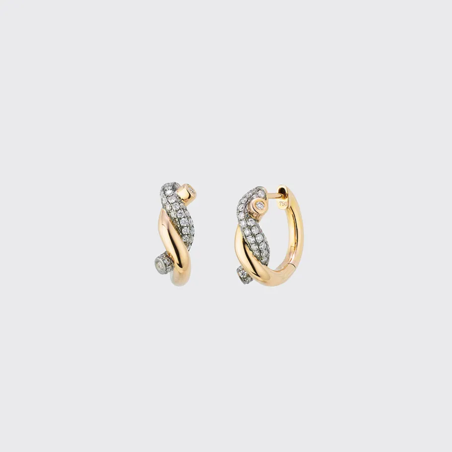 black_goldyellow_gold_dia_0.webp BLACK GOLD-YELLOW GOLD DIAMOND SMALL TIES EARRINGS>Boochier Sale