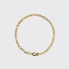 BLACK JUMBO FRUIT HOOPS PENDANT CHAIN NECKLACE [DETACHABLE]>Boochier Clearance