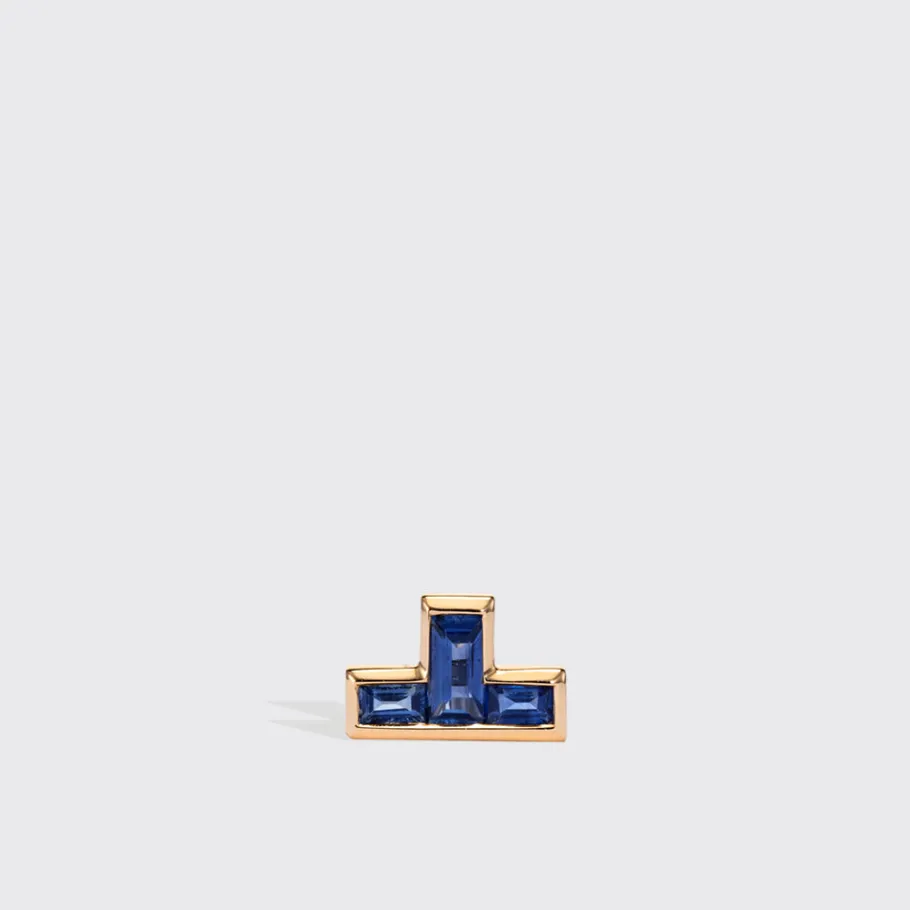 blue_sapphire_yellow_gold_0-2.webp BLUE SAPPHIRE YELLOW GOLD ARCADE MONO STUD (T SHAPE)>Boochier Clearance