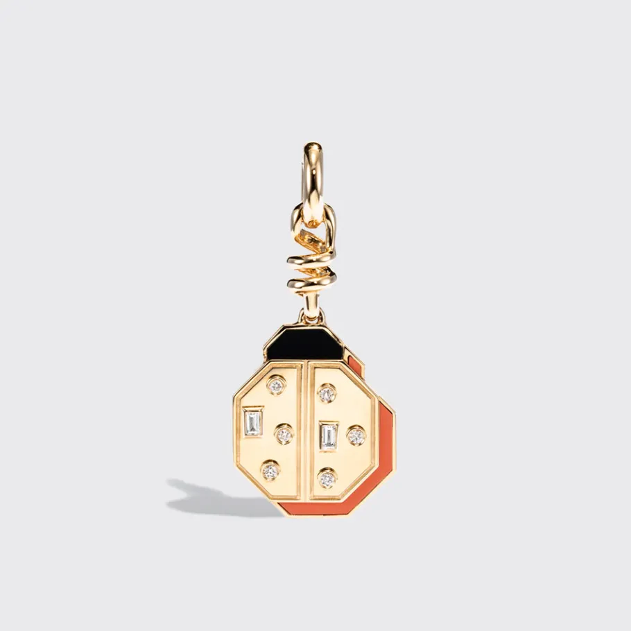 coral_yellow_gold_ladybug_0-1.webp CORAL YELLOW GOLD LADYBUG CHARM>Boochier Clearance