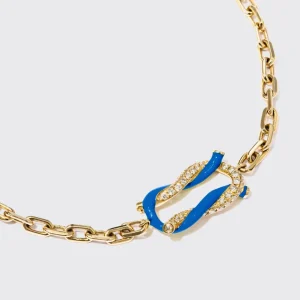 DARK BLUE FRUIT HOOPS BRACELET>Boochier Online