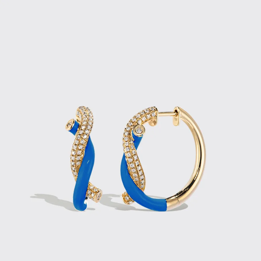dark_blue_fruit_hoops_ear_0.webp DARK BLUE FRUIT HOOPS EARRINGS>Boochier Best