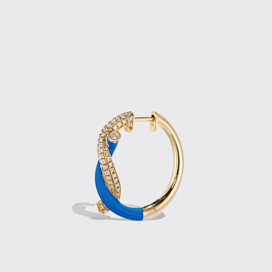 dark_blue_fruit_hoops_ear_1.webp DARK BLUE FRUIT HOOPS EARRINGS>Boochier Best