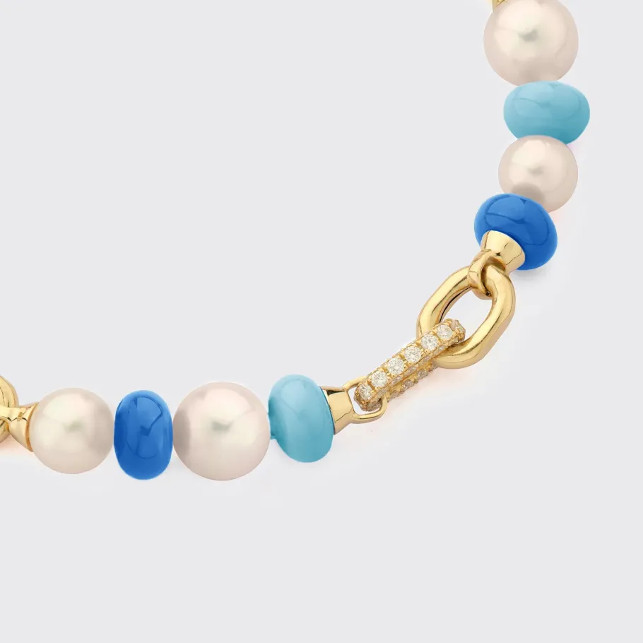 dark_bluelight_blue_diamo_1.webp DARK BLUE-LIGHT BLUE DIAMOND B-BOY CHAIN BRACELET>Boochier Discount