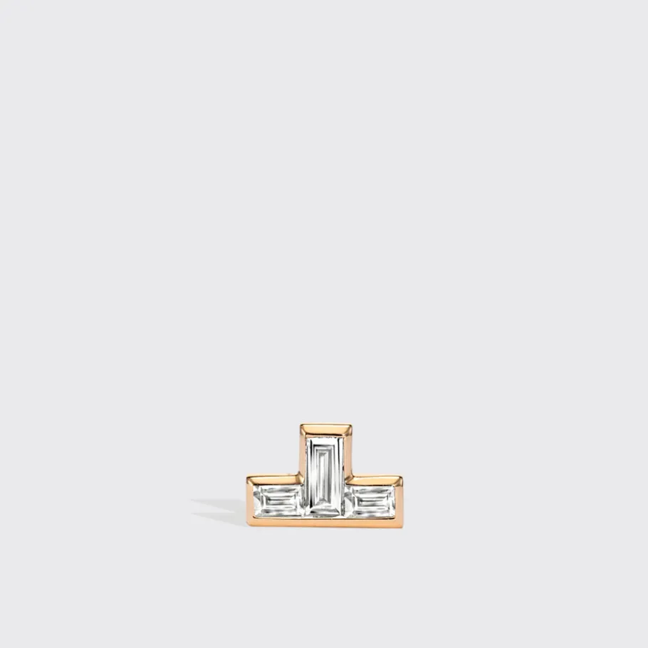diamonds_yellow_gold_arca_0-2.webp DIAMONDS YELLOW GOLD ARCADE MONO STUD (T SHAPE)>Boochier New