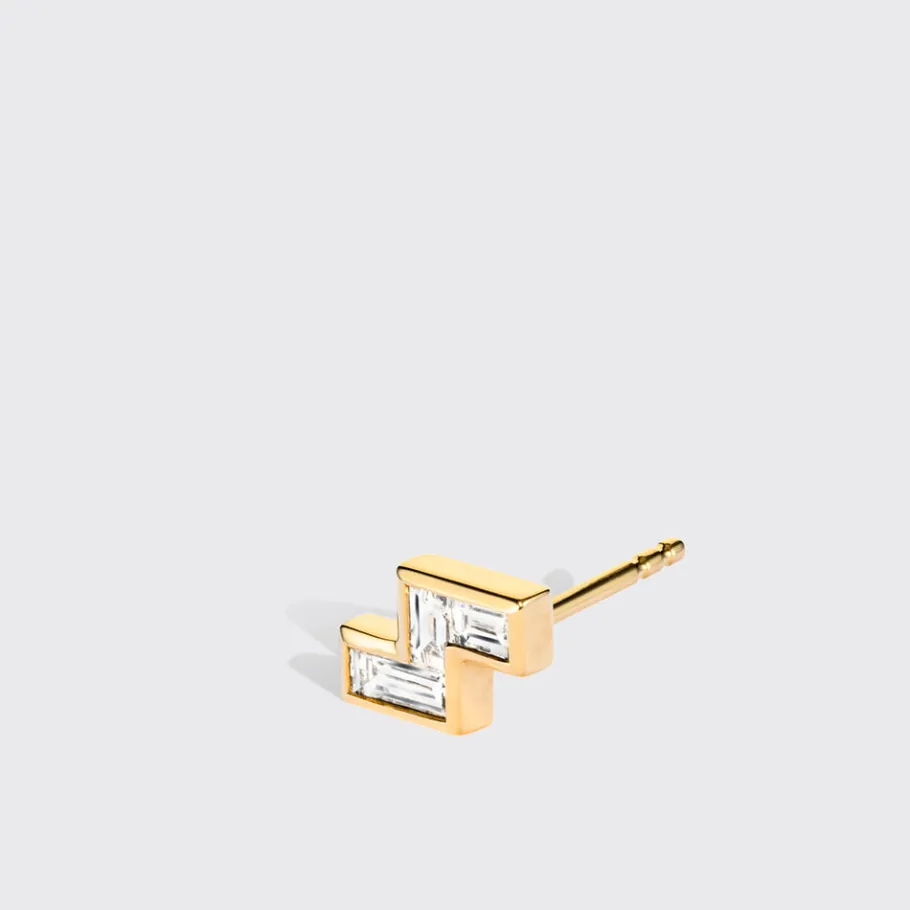 diamonds_yellow_gold_arca_1-3.webp DIAMONDS YELLOW GOLD ARCADE MONO STUD (Z SHAPE)>Boochier Fashion