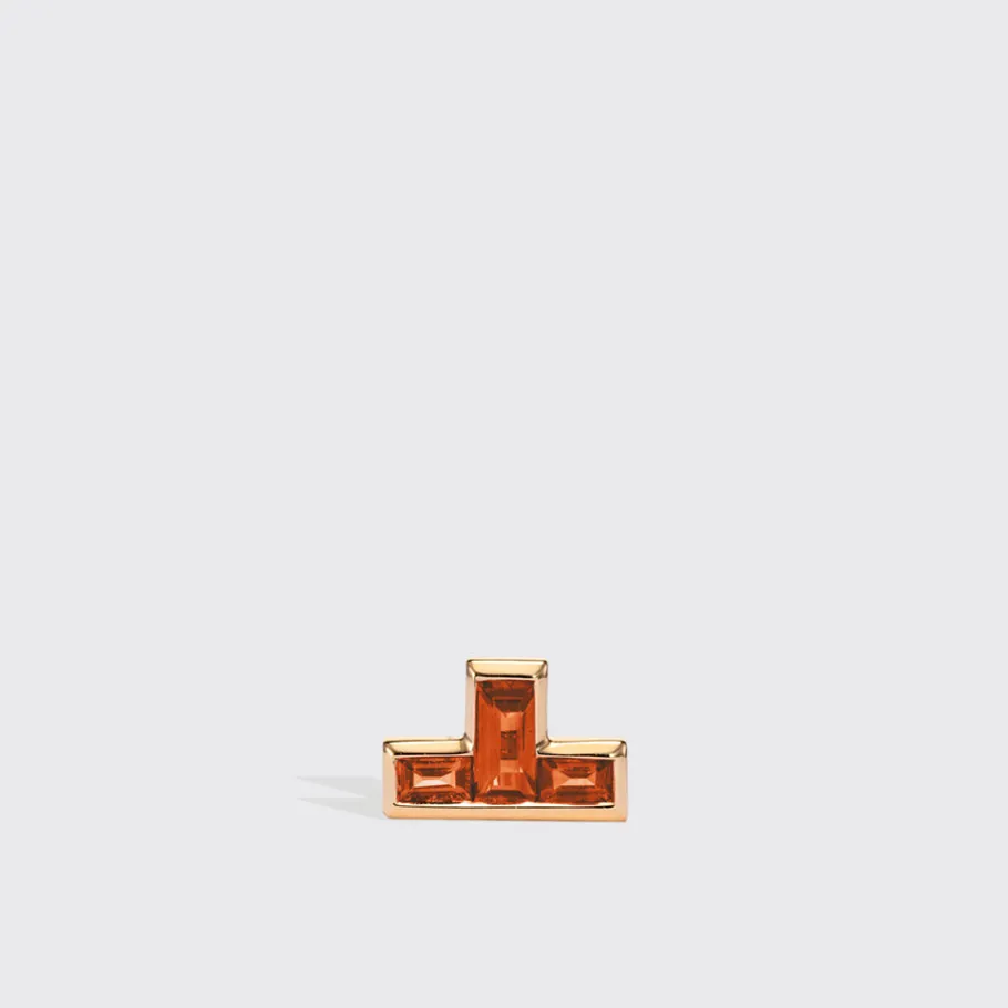 fanta_garnet_yellow_gold__0-2.webp FANTA GARNET YELLOW GOLD ARCADE MONO STUD (T SHAPE)>Boochier New