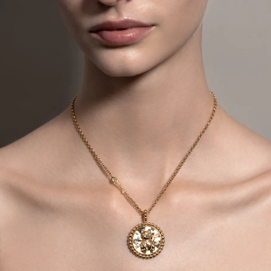fish_bone_green_garnet_ne_3.webp FISH BONE GREEN GARNET NECKLACE>Boochier Outlet