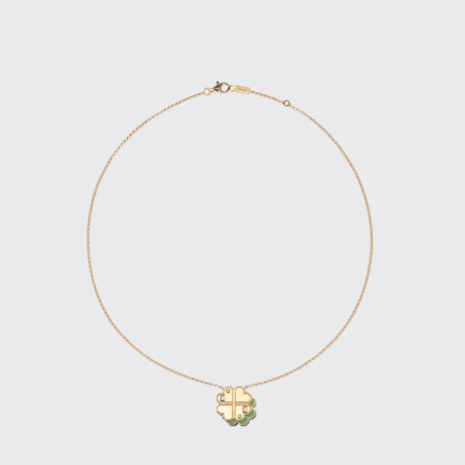 green_turquoise_yellow_go_0-2.webp GREEN TURQUOISE YELLOW GOLD CLOVER LEAF NECKLACE>Boochier Hot