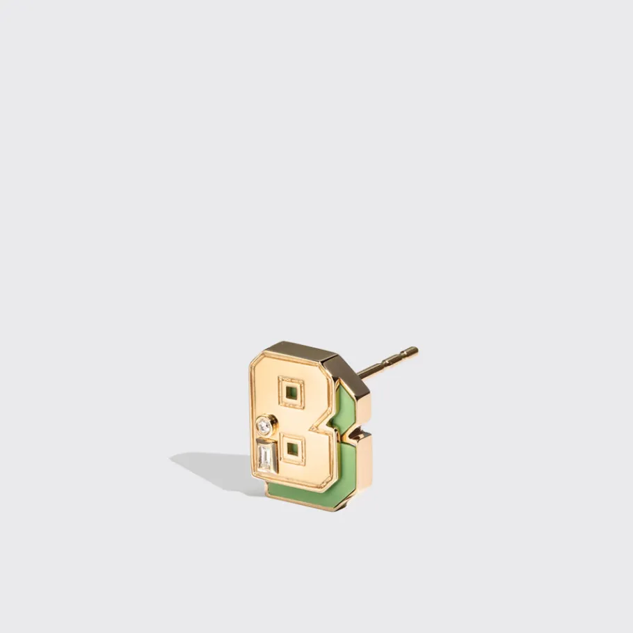 green_turquoise_yellow_go_3.webp GREEN TURQUOISE YELLOW GOLD MINI LETTER MONO STUD>Boochier Online