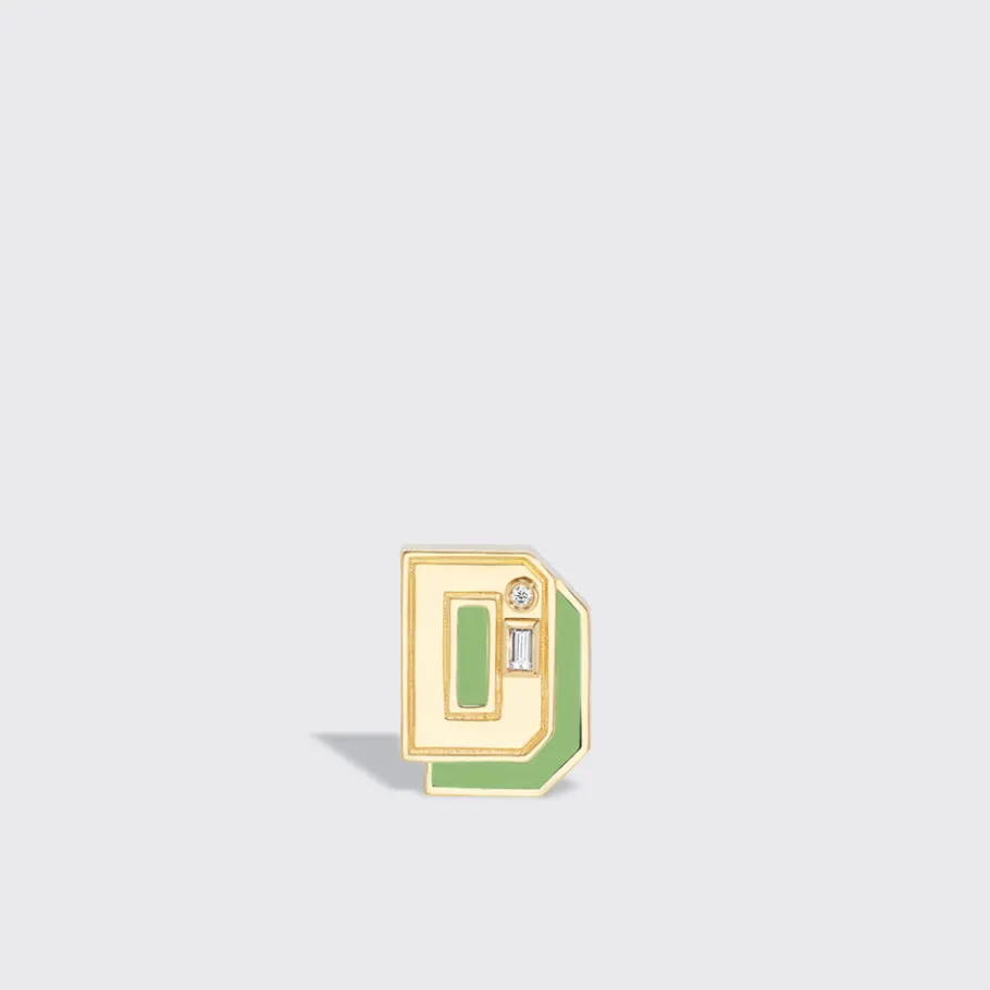 green_turquoise_yellow_go_4.webp GREEN TURQUOISE YELLOW GOLD MINI LETTER MONO STUD>Boochier Online