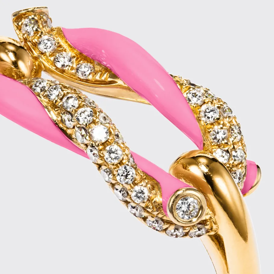 hot_pink_fruit_hoops_buck_1.webp HOT PINK FRUIT HOOPS BUCKLE RING>Boochier Fashion