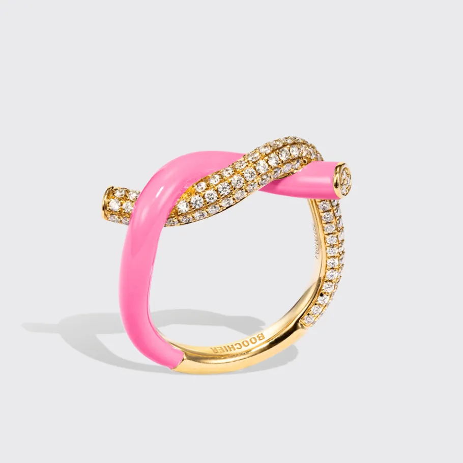 hot_pink_fruit_hoops_diam_0.webp HOT PINK FRUIT HOOPS DIAMOND RING>Boochier Outlet