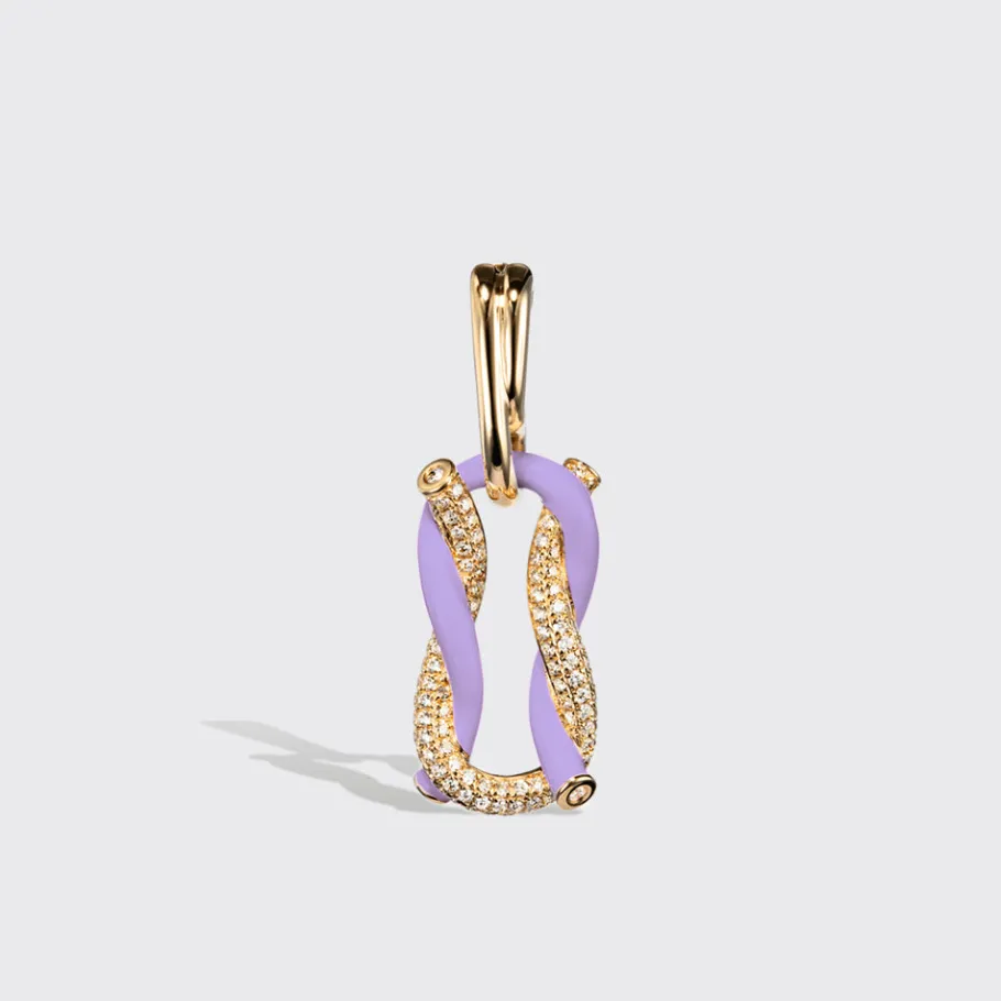 jumbo_lilac_half_diamond__1.webp JUMBO LILAC HALF DIAMOND FRUIT HOOPS BUCKLE EARRINGS>Boochier Sale