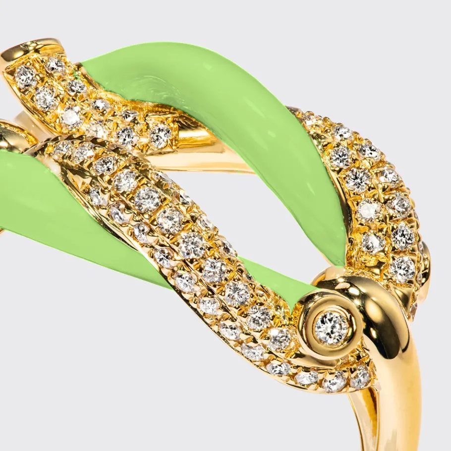 jumbo_lime_green_fruit_ho_1.webp JUMBO LIME GREEN FRUIT HOOPS BUCKLE RING>Boochier Online