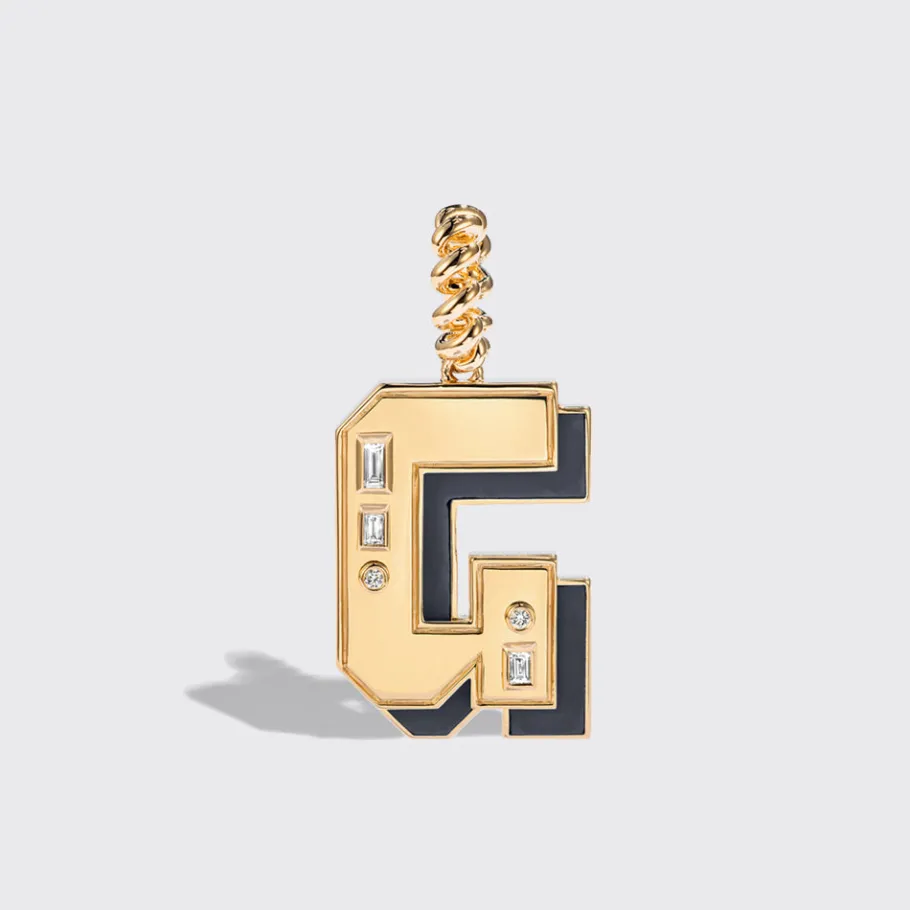 jumbo_onyx_nostalgia_lett_4.webp JUMBO ONYX NOSTALGIA LETTER PENDANT>Boochier Online