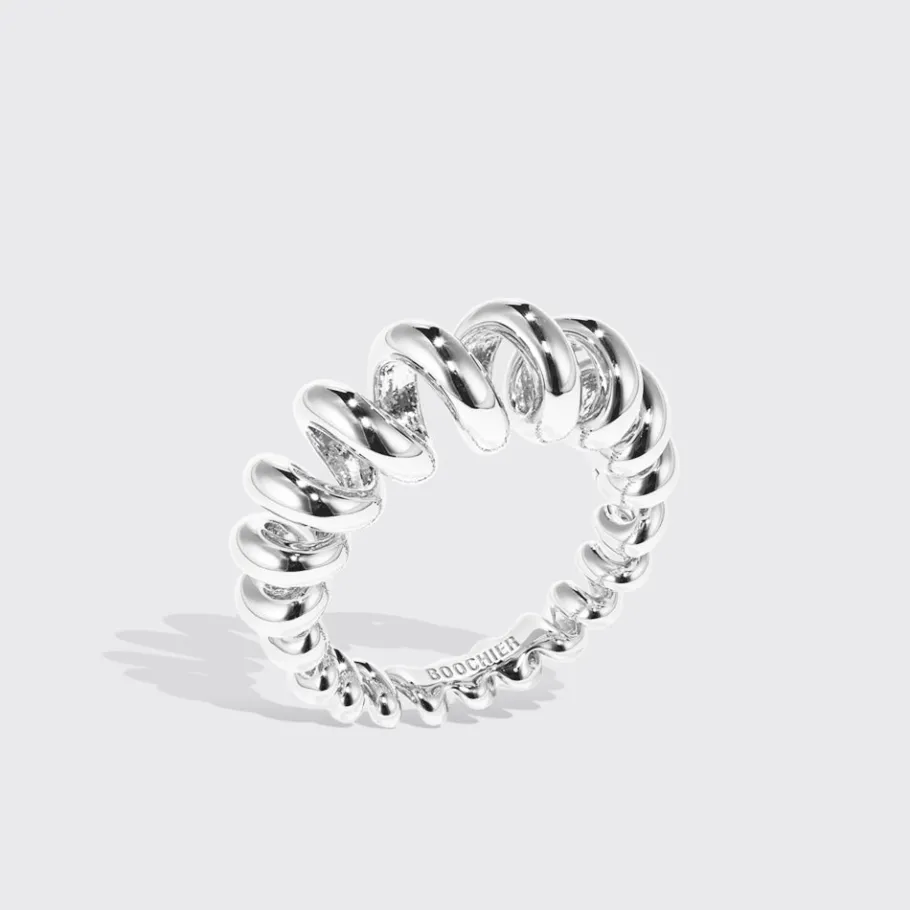 jumbo_white_gold_slinkee__0.webp JUMBO WHITE GOLD SLINKEE RING>Boochier New