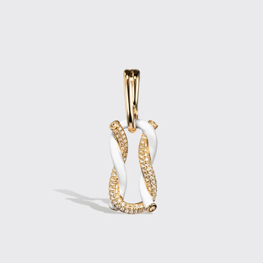 jumbo_white_half_diamond__1.webp JUMBO WHITE HALF DIAMOND FRUIT HOOPS BUCKLE EARRINGS>Boochier Outlet