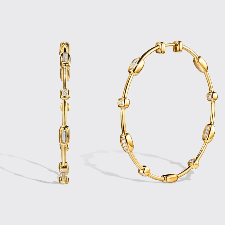 jumbo_yellow_gold_diamond_0-3.webp JUMBO YELLOW GOLD DIAMOND ARCADE HOOP EARRINGS>Boochier New