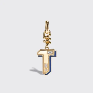 LAPIS NOSTALGIA LETTER CHARM>Boochier Clearance