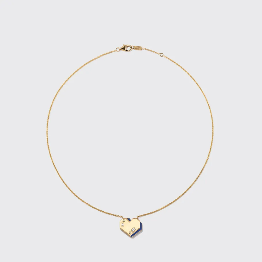 lapis_yellow_gold_heart_n_0.webp LAPIS YELLOW GOLD HEART NECKLACE>Boochier Hot