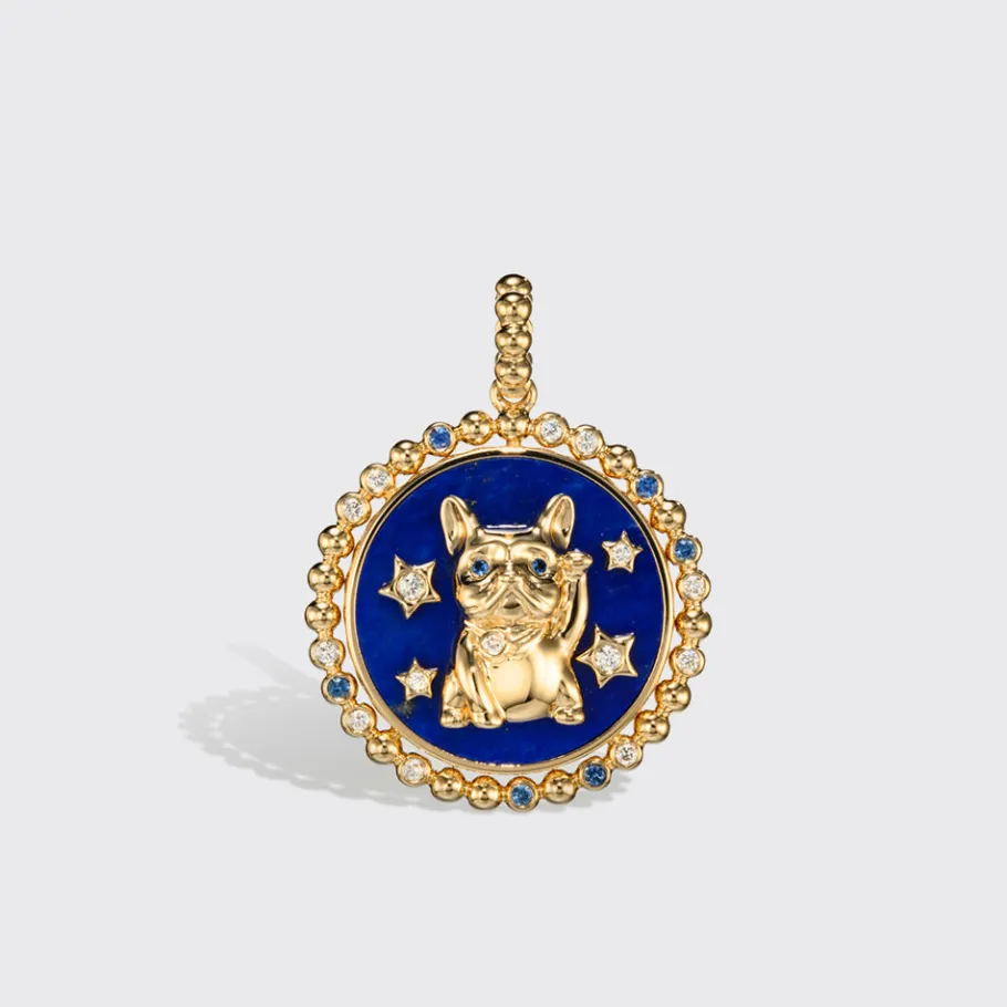 lapis_yellow_gold_lucky_p_0.webp LAPIS YELLOW GOLD LUCKY PUP CHARM>Boochier Hot