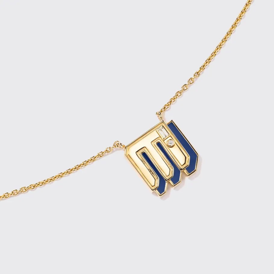 lapis_yellow_gold_mini_le_7-1.webp LAPIS YELLOW GOLD MINI LETTER NECKLACE>Boochier Discount