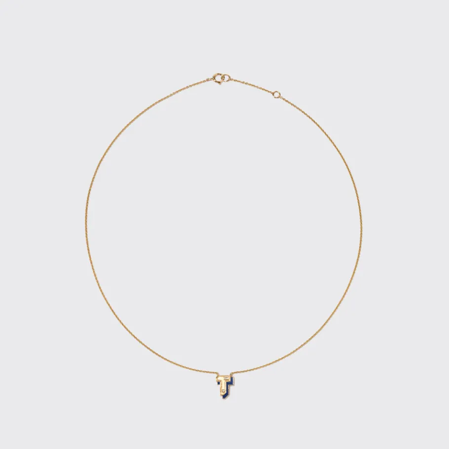 lapis_yellow_gold_mini_le_8-1.webp LAPIS YELLOW GOLD MINI LETTER NECKLACE>Boochier Discount