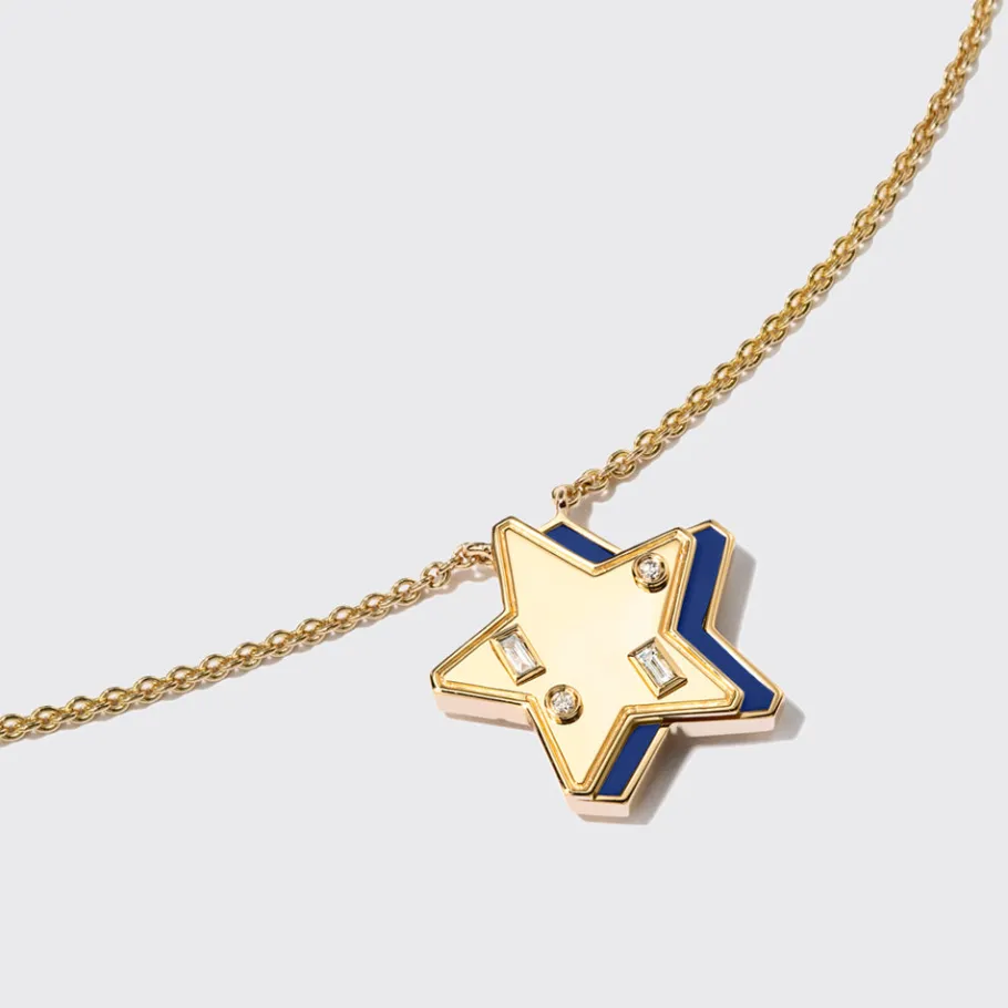 lapis_yellow_gold_star_ne_1.webp LAPIS YELLOW GOLD STAR NECKLACE>Boochier Online
