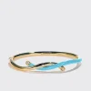 LIGHT BLUE FRUIT HOOPS BANGLE>Boochier Online