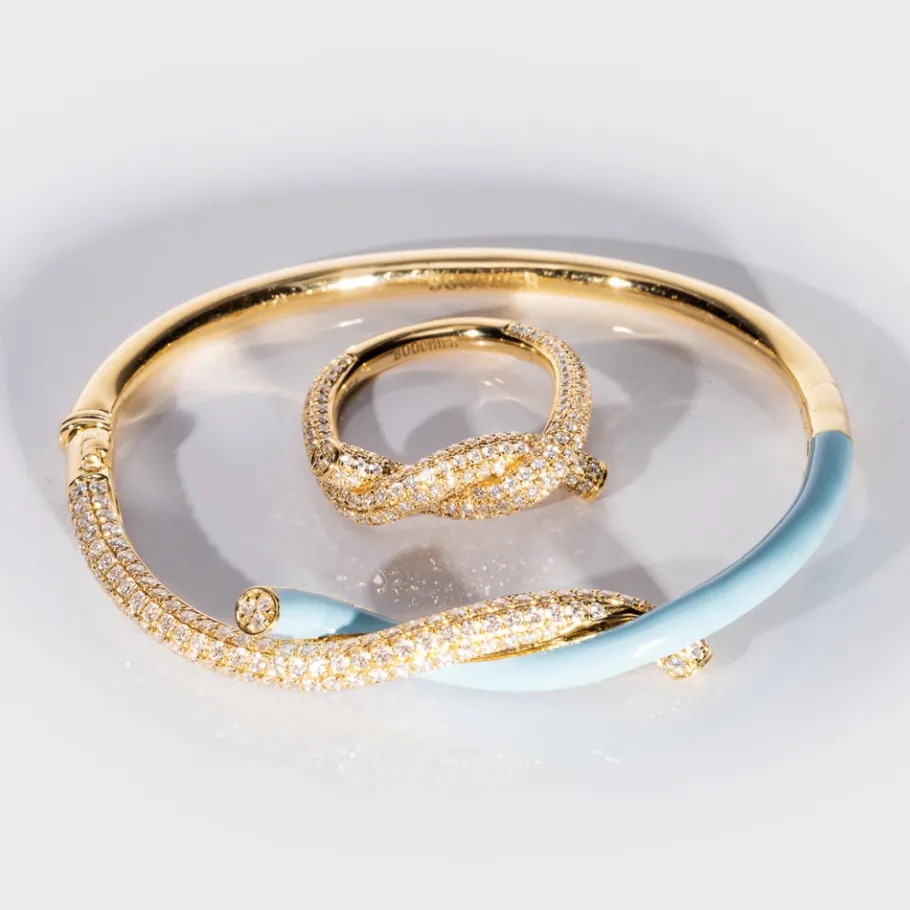 light_blue_fruit_hoops_di_3-1.webp LIGHT BLUE FRUIT HOOPS DIAMOND BANGLE>Boochier Sale