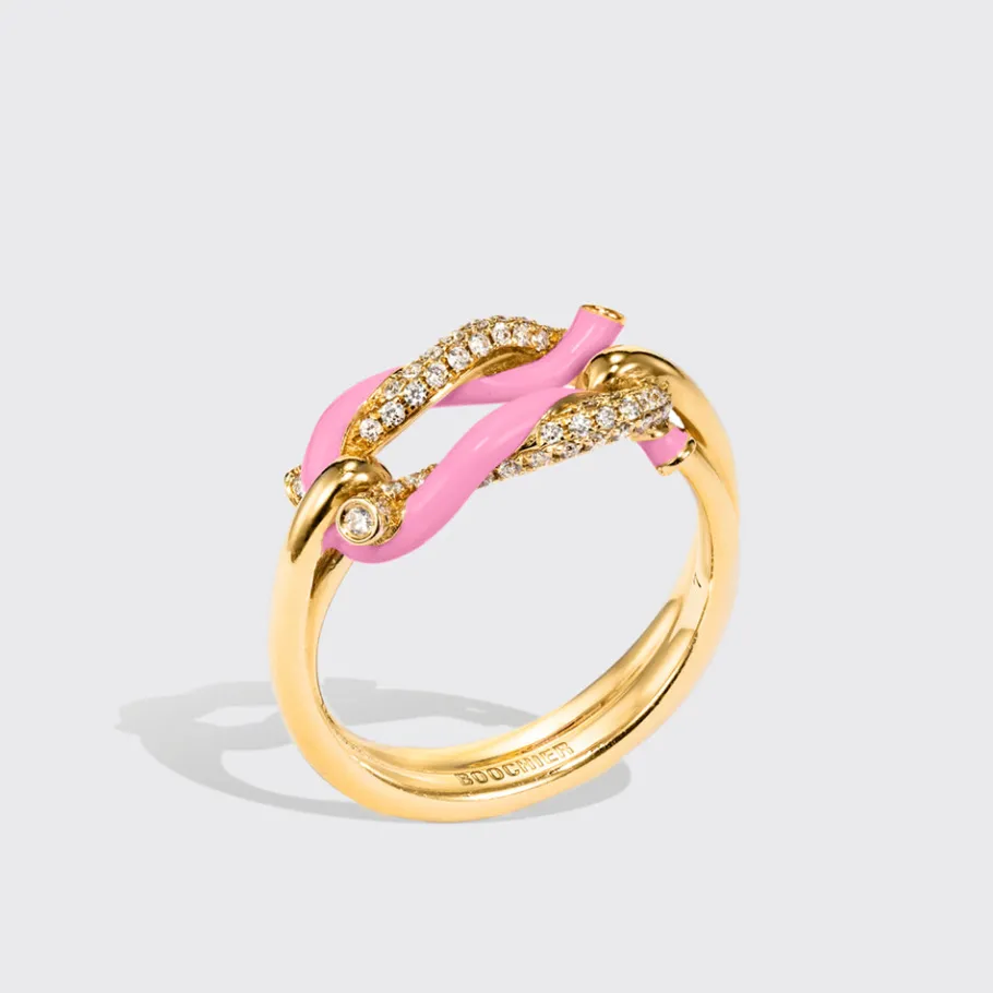 light_pink_fruit_hoops_bu_0.webp LIGHT PINK FRUIT HOOPS BUCKLE RING>Boochier Fashion