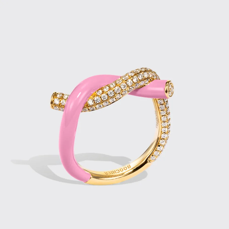 light_pink_fruit_hoops_di_0.webp LIGHT PINK FRUIT HOOPS DIAMOND RING>Boochier Outlet