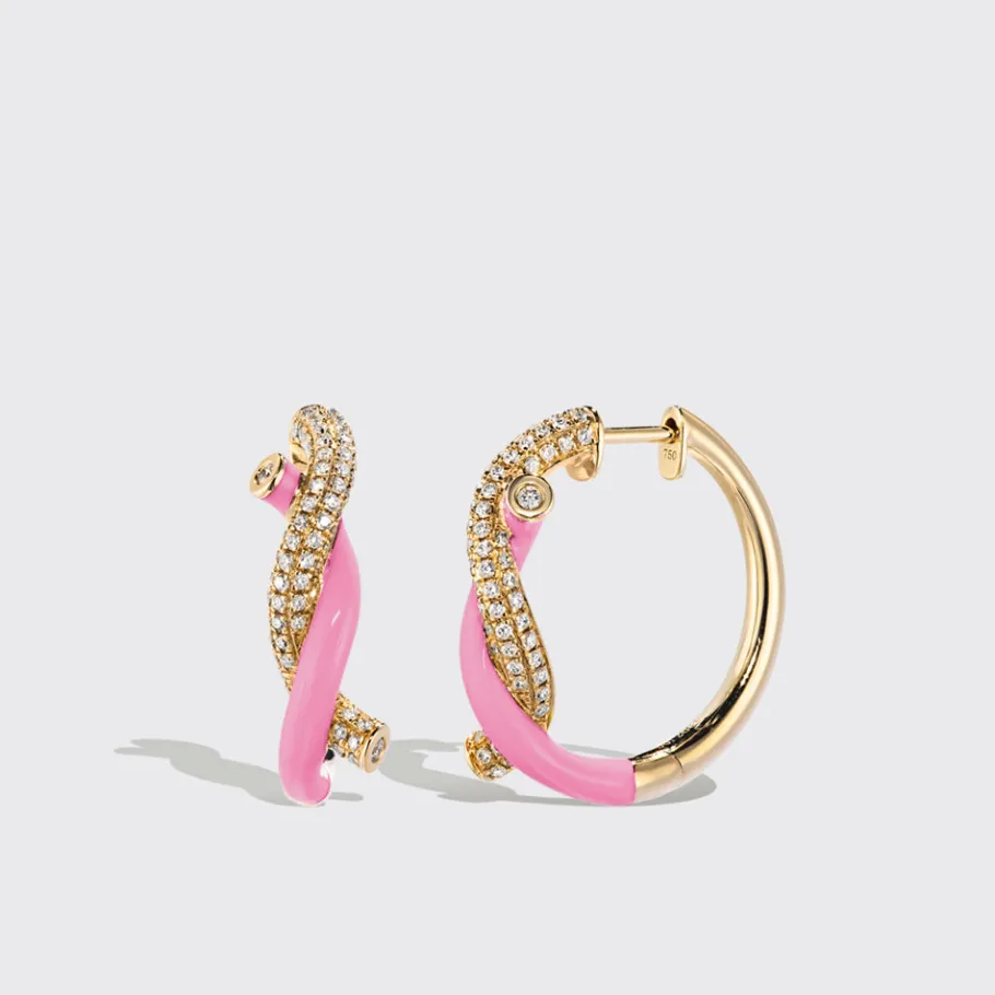 light_pink_fruit_hoops_ea_0.webp LIGHT PINK FRUIT HOOPS EARRINGS>Boochier Fashion