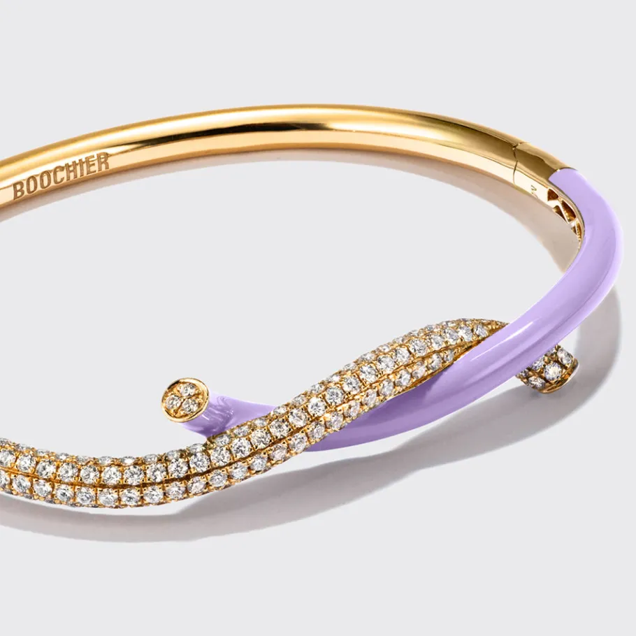 lilac_fruit_hoops_diamond_2-1.webp LILAC FRUIT HOOPS DIAMOND BANGLE>Boochier Sale