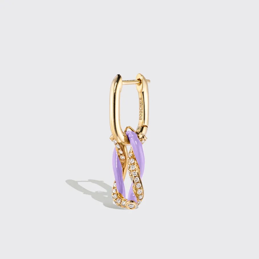 lilac_fruit_hoops_mono_ea_1.webp LILAC FRUIT HOOPS MONO EARRING>Boochier Online