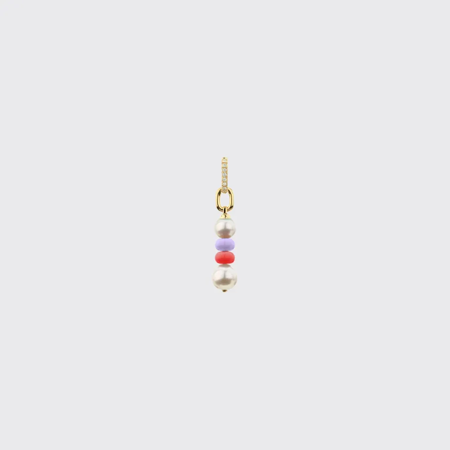 lilacred_double_pearl_dia_0-1.webp LILAC-RED DOUBLE PEARL DIAMOND B-BOY EARRING>Boochier Clearance