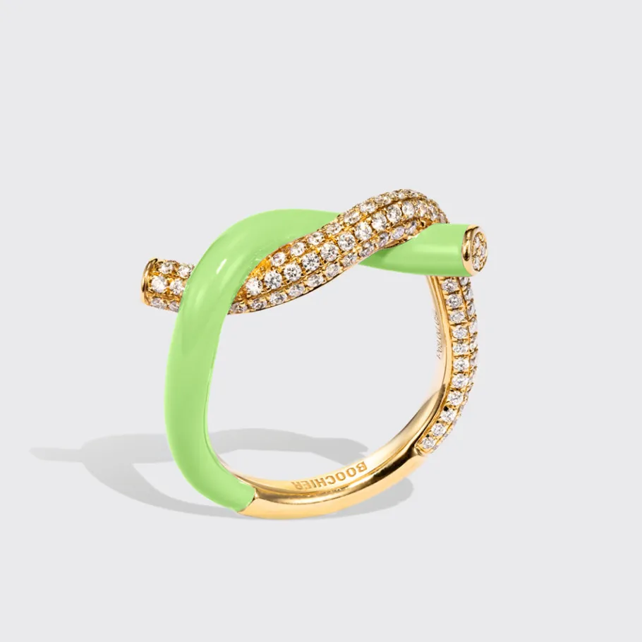 lime_green_fruit_hoops_di_0.webp LIME GREEN FRUIT HOOPS DIAMOND RING>Boochier New