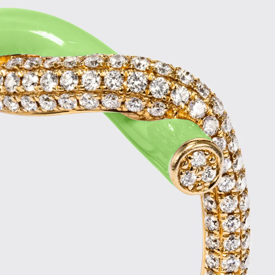 lime_green_fruit_hoops_di_2.webp LIME GREEN FRUIT HOOPS DIAMOND RING>Boochier New