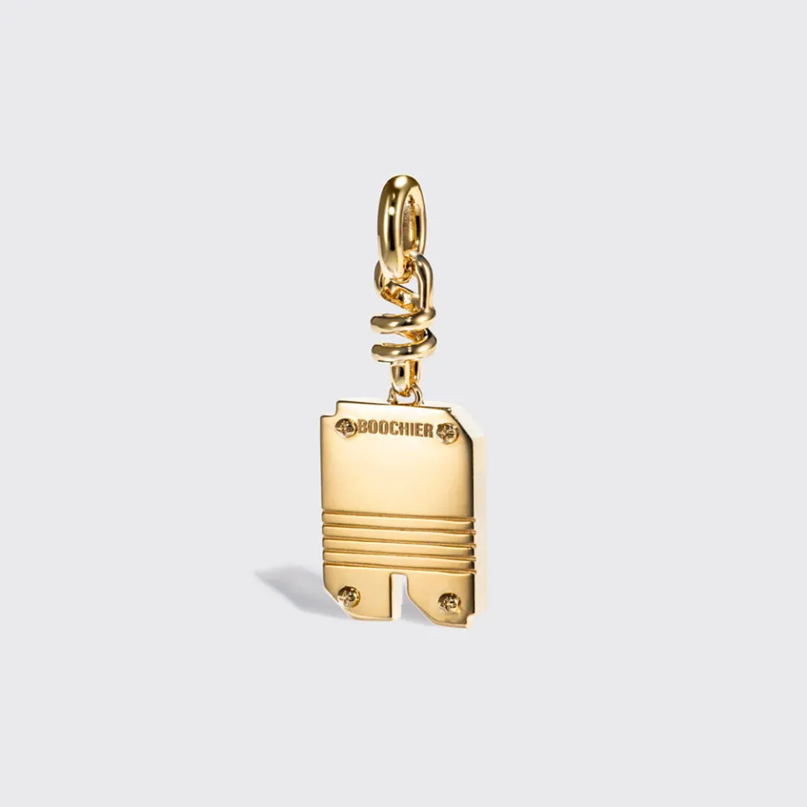 malachite_nostalgia_lette_1.webp MALACHITE NOSTALGIA LETTER CHARM>Boochier Discount