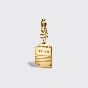 MALACHITE NOSTALGIA LETTER CHARM>Boochier Discount