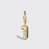 MALACHITE NOSTALGIA NUMBER CHARM>Boochier Sale