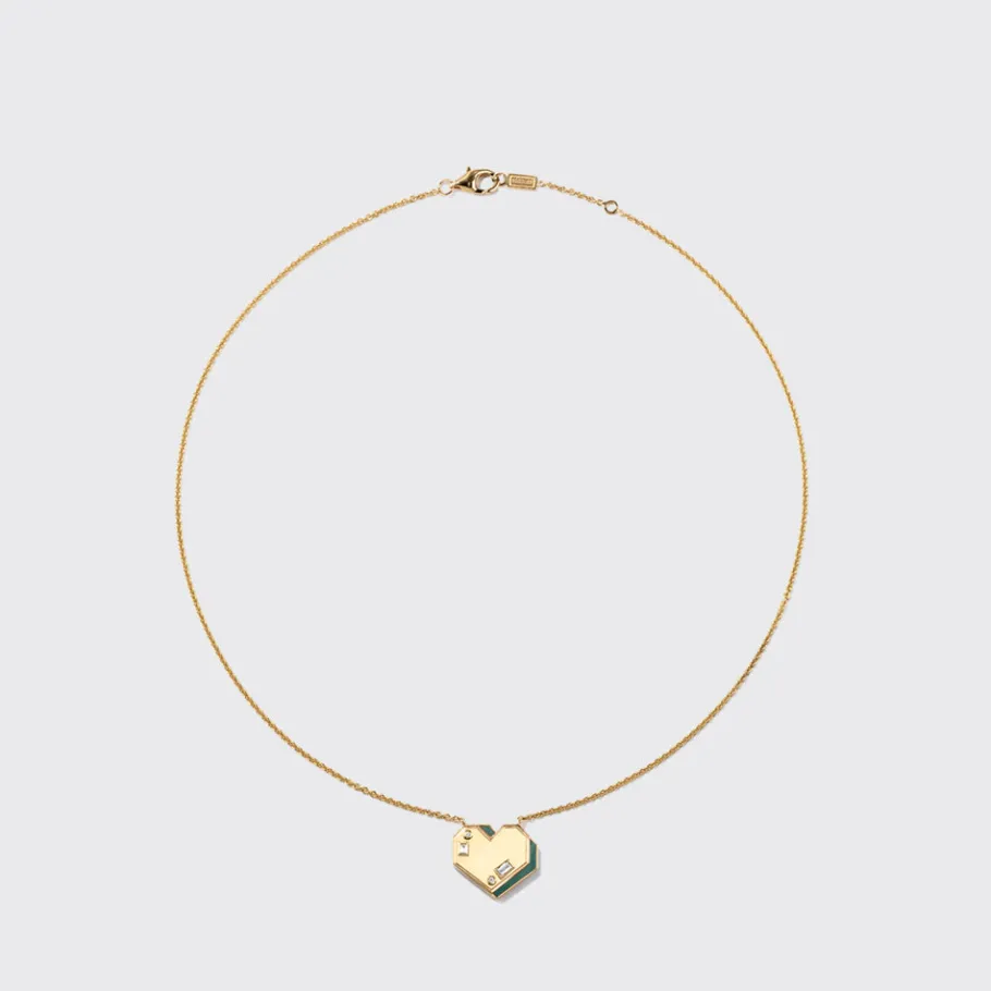 malachite_yellow_gold_hea_0-1.webp MALACHITE YELLOW GOLD HEART NECKLACE>Boochier Sale