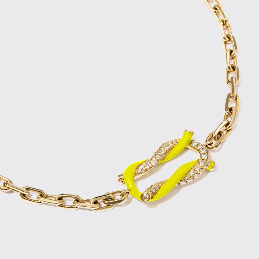 neon_yellow_fruit_hoops_b_2.webp NEON YELLOW FRUIT HOOPS BRACELET>Boochier Outlet