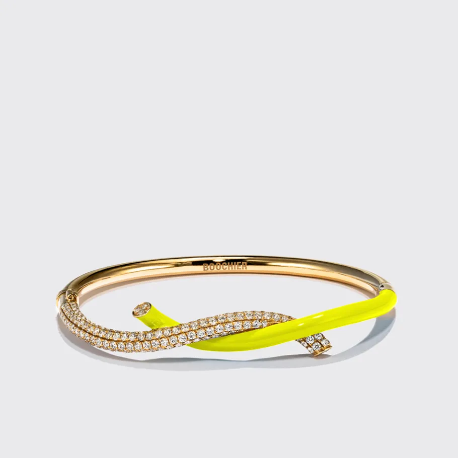 neon_yellow_fruit_hoops_d_0-1.webp NEON YELLOW FRUIT HOOPS DIAMOND BANGLE>Boochier Best