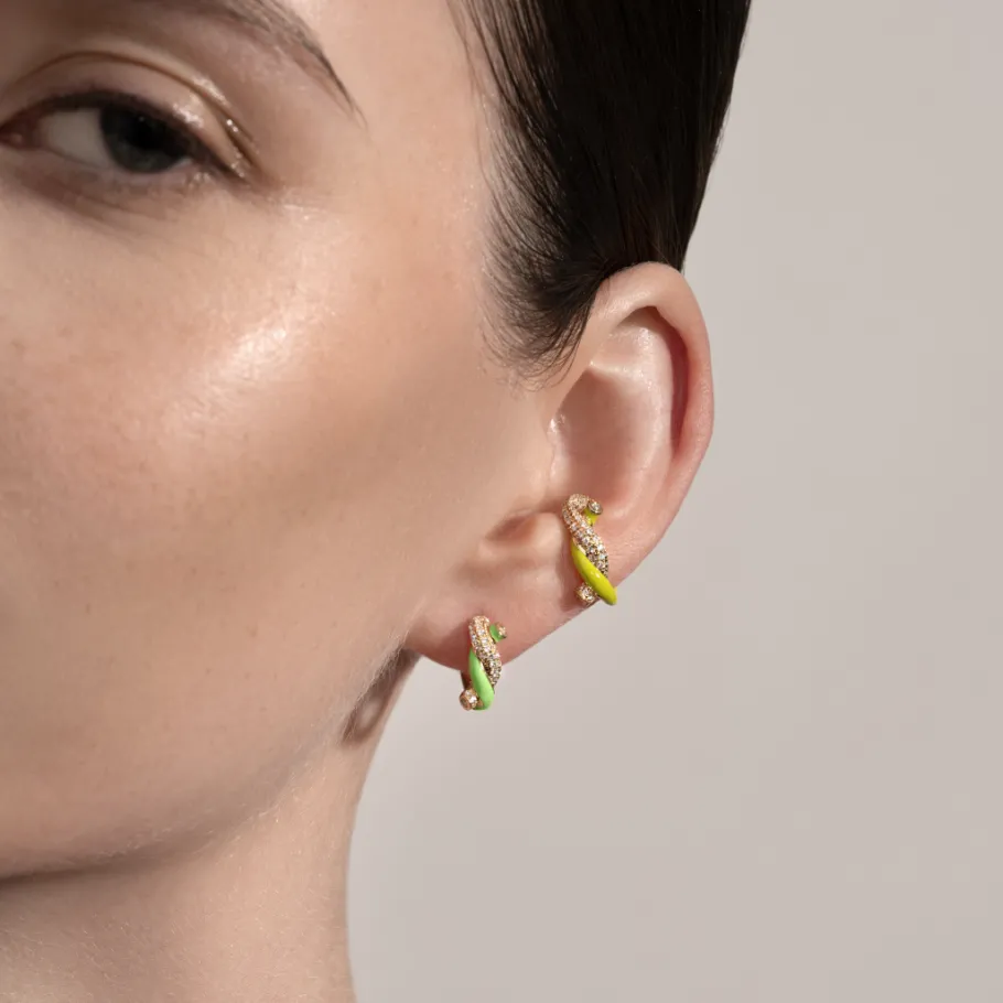neon_yellow_fruit_hoops_e_1-1.webp NEON YELLOW FRUIT HOOPS EARCUFF>Boochier Online