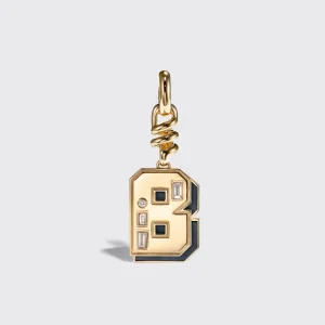 ONYX NOSTALGIA LETTER CHARM>Boochier Outlet