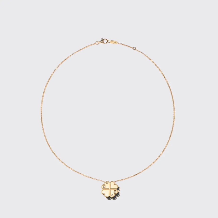 onyx_yellow_gold_clover_l_0-1.webp ONYX YELLOW GOLD CLOVER LEAF NECKLACE>Boochier Sale