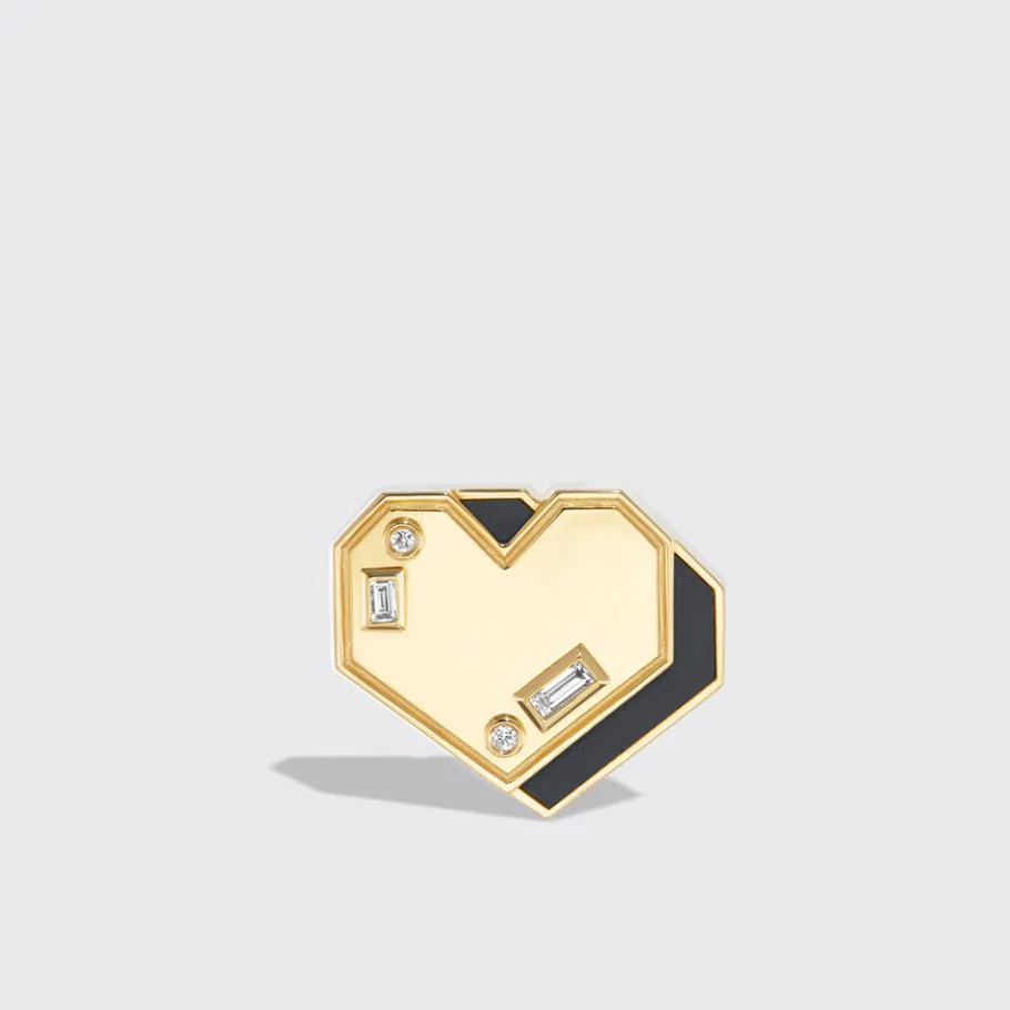 onyx_yellow_gold_heart_st_2.webp ONYX YELLOW GOLD HEART STUDS>Boochier Outlet