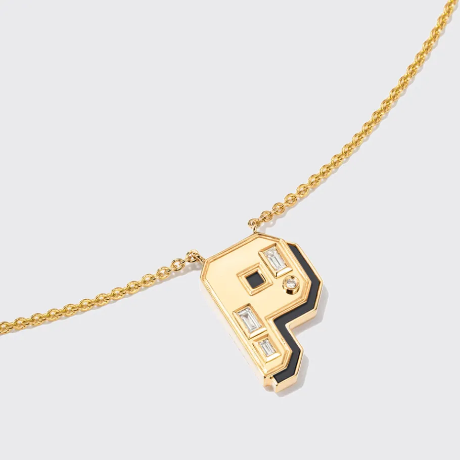onyx_yellow_gold_letter_n_11.webp ONYX YELLOW GOLD LETTER NECKLACE>Boochier Outlet